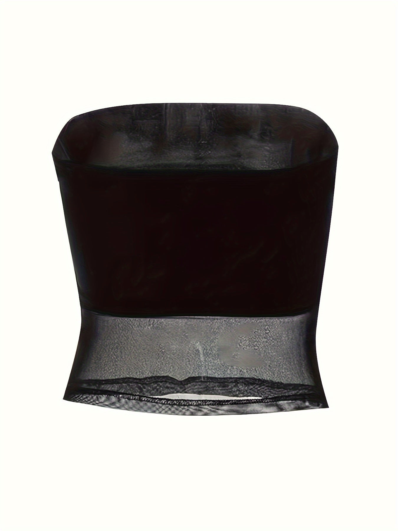 Antmvs Contrast Mesh Crop Tube Top, Sexy Backless Slim Tube Top For Summer, Women's Clothing