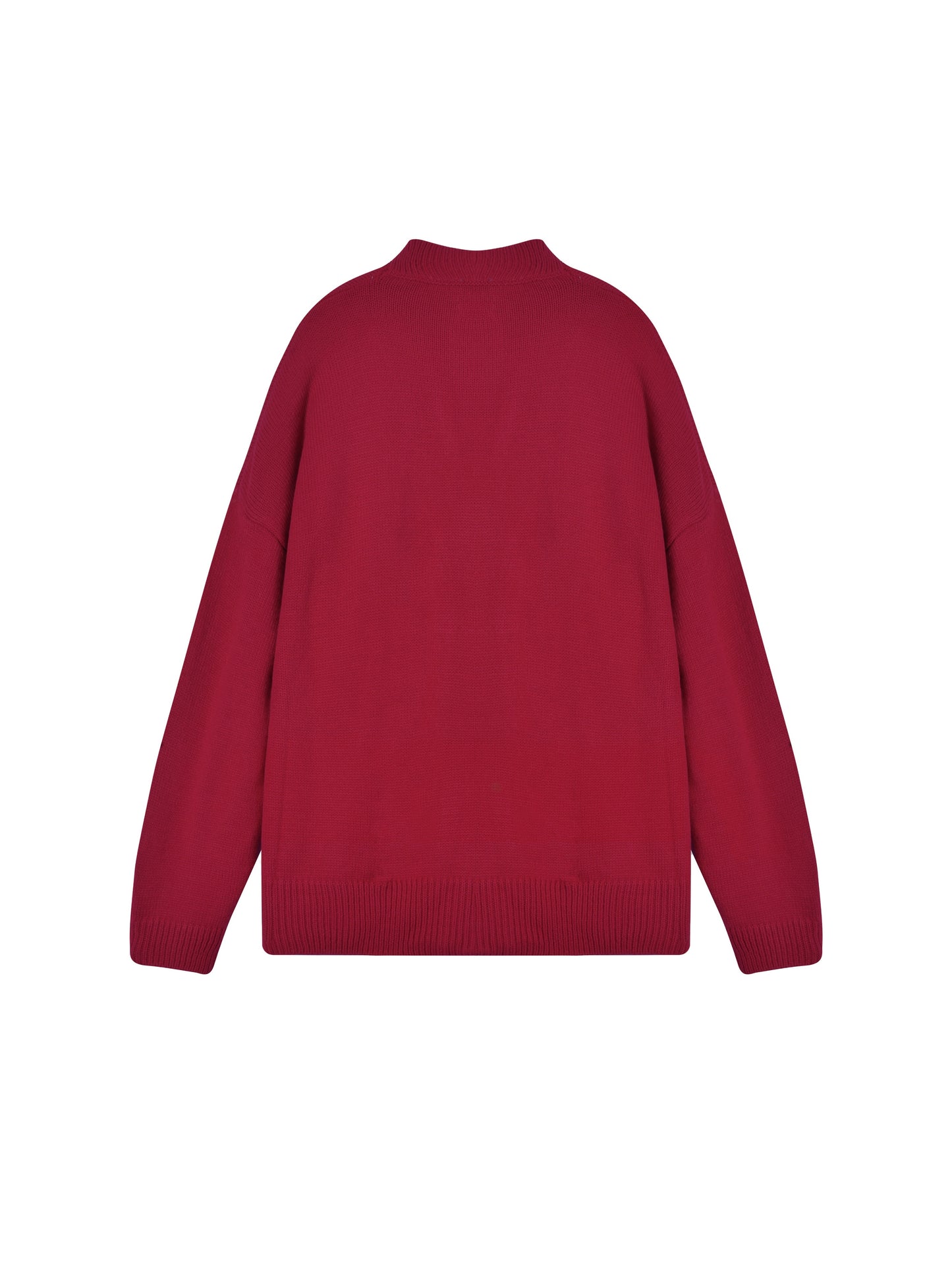 Antmvs Solid V Neck Open Front Cardigan, Casual Long Sleeve Sweater For Fall & Winter, Women's Clothing