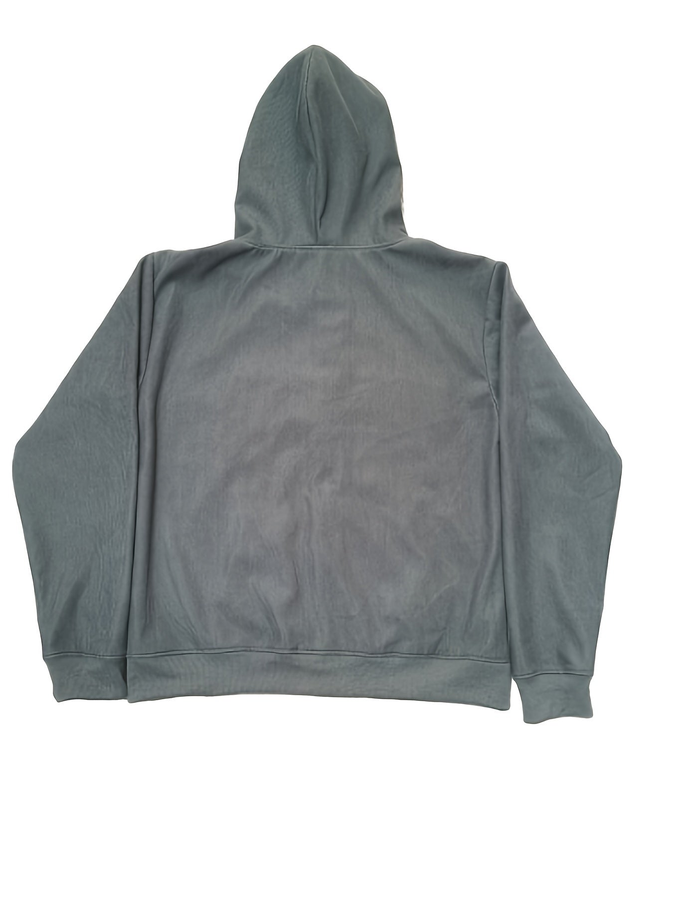 Antmvs Zip Front Drawstring Hoodie, Casual Long Sleeve Hoodie For Spring & Fall, Women's Clothing