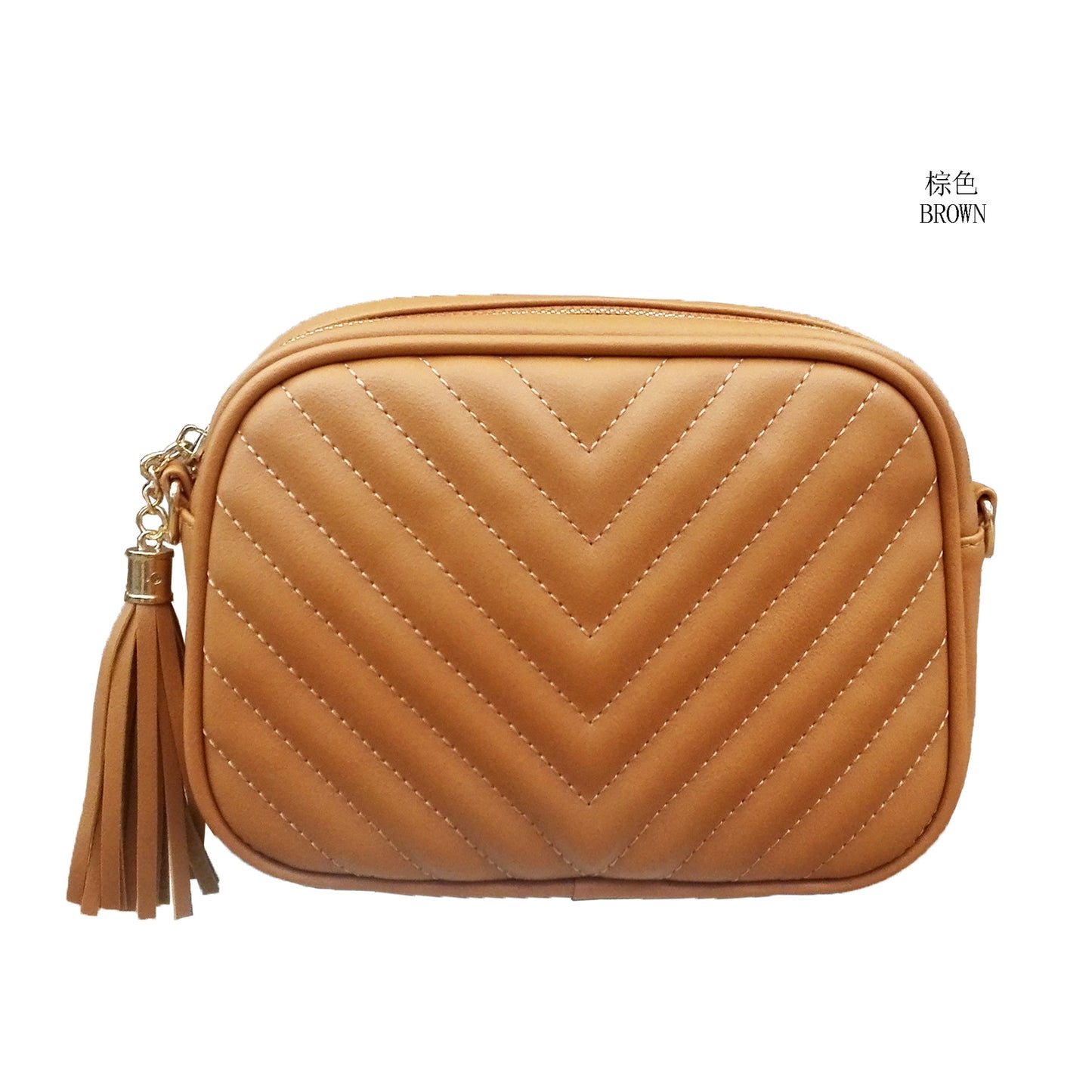 ANRMVS Cross-Border Bag Female New Fashion Casual Chain Bag Embroidered Crossbody Bag Tassel Shoulder Bag Female