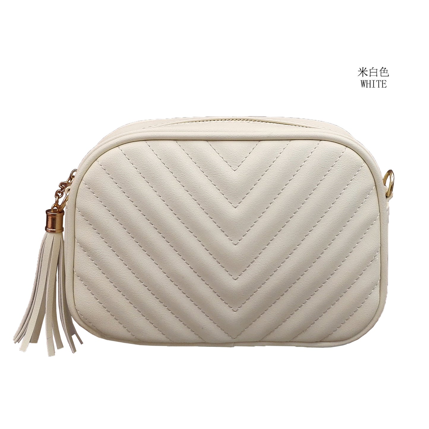 ANRMVS Cross-Border Bag Female New Fashion Casual Chain Bag Embroidered Crossbody Bag Tassel Shoulder Bag Female