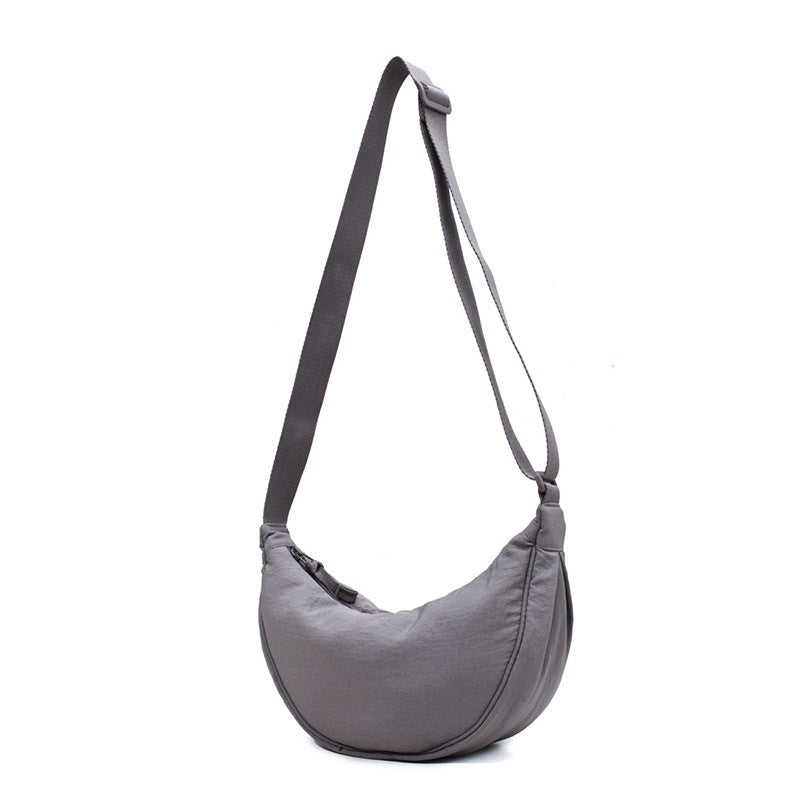 ANRMVS UJIA Dumpling Bag Crossbody Bag Cash Fashion Trend Underarm Bag Shoulder Bag Nylon Cloth Internet Hot