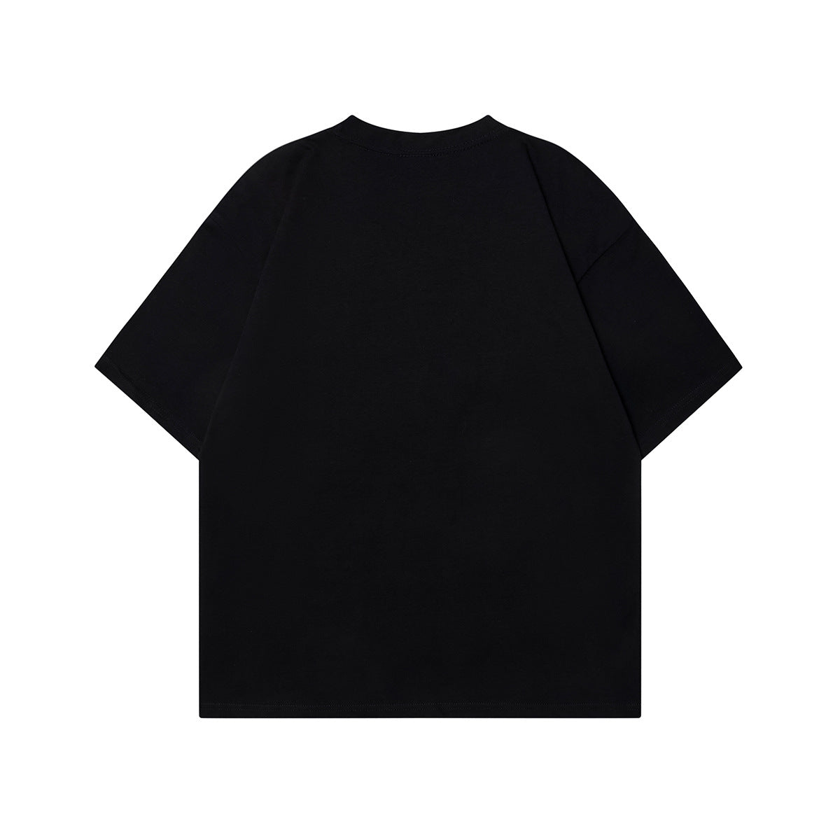 2025 T1075 2025n Street Tide 2025 Summer Vintage Couple 3D Element Logo Letter Design Men's Loose Short Sleeve T-Shirt