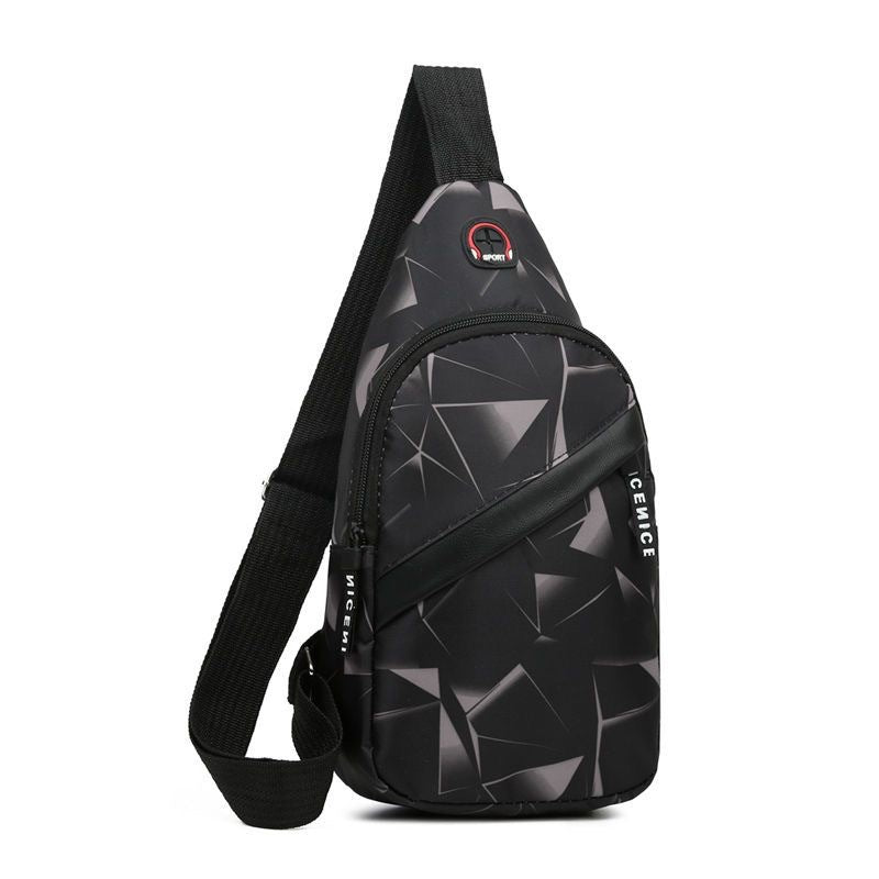 Cross-Border Large Capacity Casual Simple Oxford Cloth Backpack Korean Style Backpack Middle School Student Travel Laptop Bag