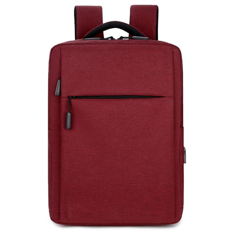New Cross-Border Business Computer Backpack Upgrade Backpack Air Cushion Backpack Printable Logo Large Capacity Waterproof Rucksack