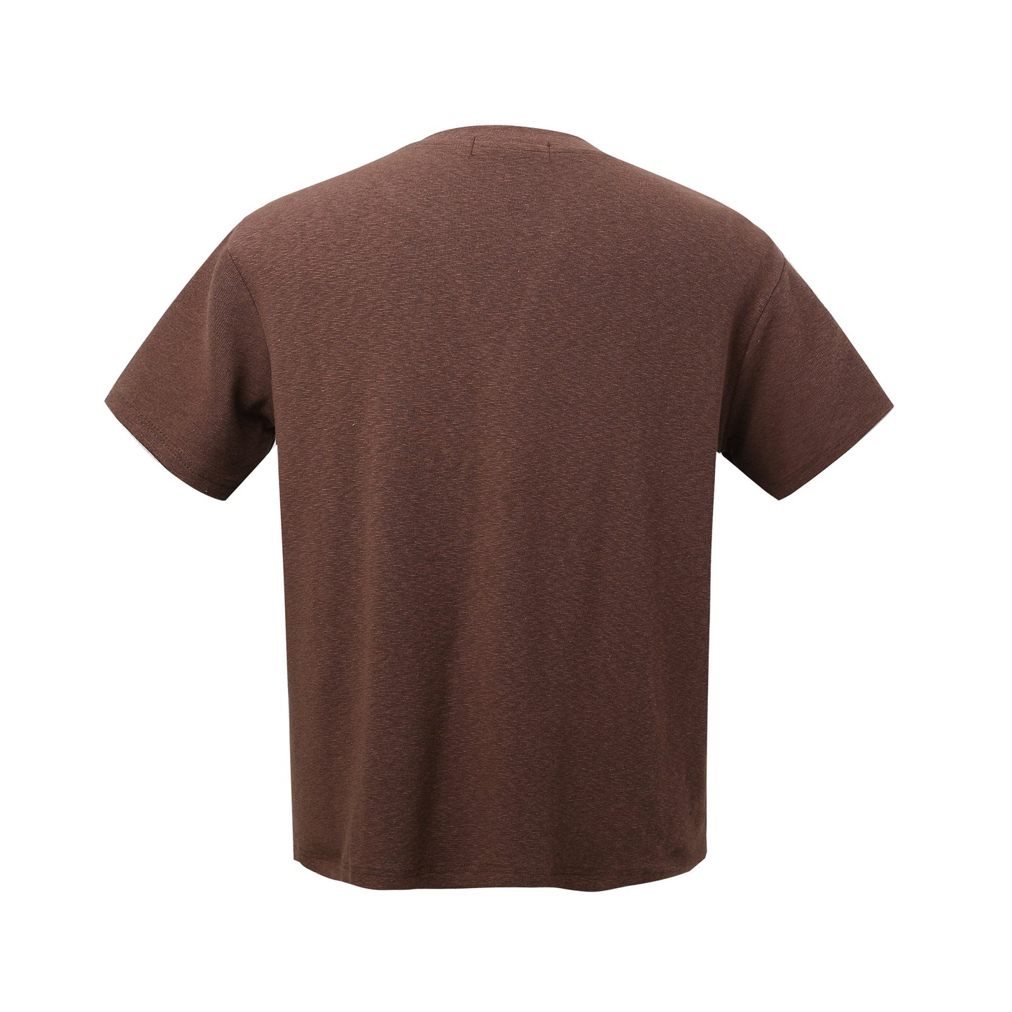 2025 K58 2025n retro deconstruction high-end street tide fake two-piece design men's short and wide cleanfit short-sleeved T-shirt