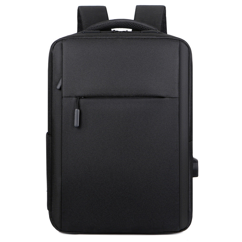 New Cross-Border Business Computer Backpack Upgrade Backpack Air Cushion Backpack Printable Logo Large Capacity Waterproof Rucksack