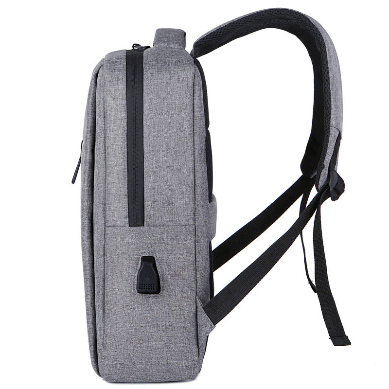 New Cross-Border Business Computer Backpack Upgrade Backpack Air Cushion Backpack Printable Logo Large Capacity Waterproof Rucksack