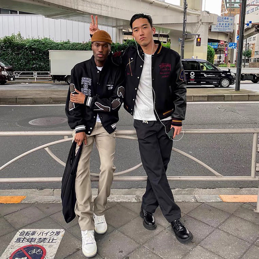 ANTMVS Magila Slim Pants High Street Casual Pants Kenijima Vibe Style Black Suit Pants for Men