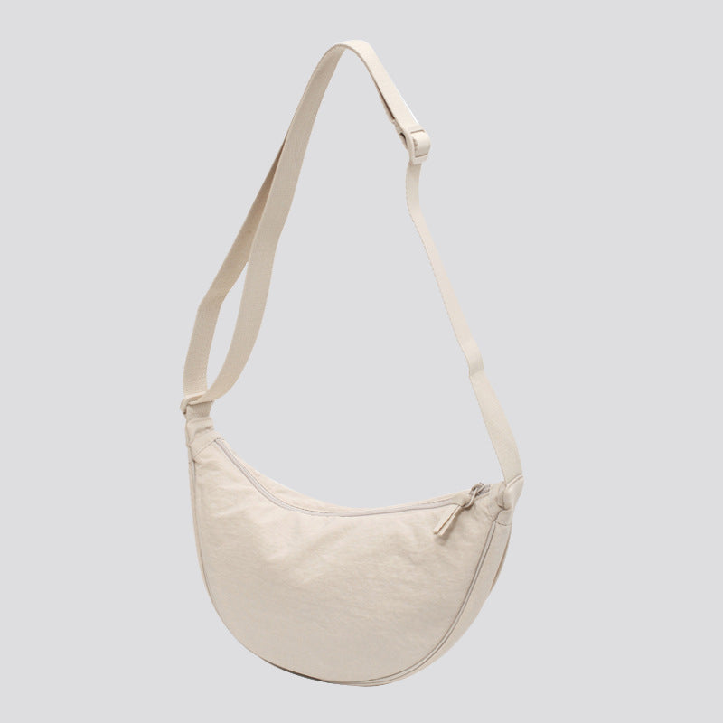 ANRMVS UJIA Dumpling Bag Crossbody Bag Cash Fashion Trend Underarm Bag Shoulder Bag Nylon Cloth Internet Hot