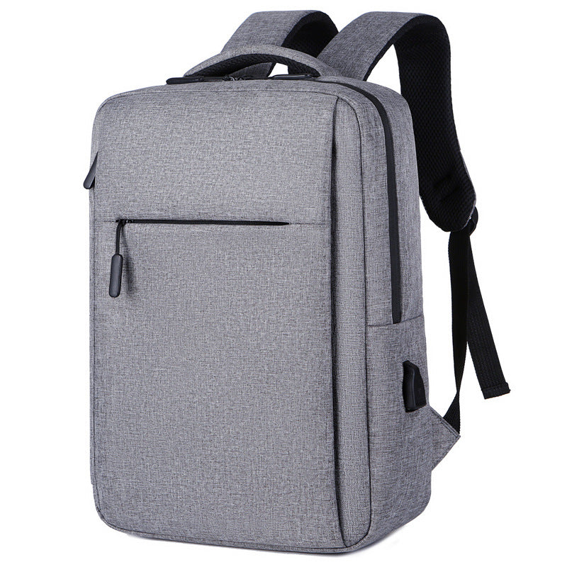 New Cross-Border Business Computer Backpack Upgrade Backpack Air Cushion Backpack Printable Logo Large Capacity Waterproof Rucksack