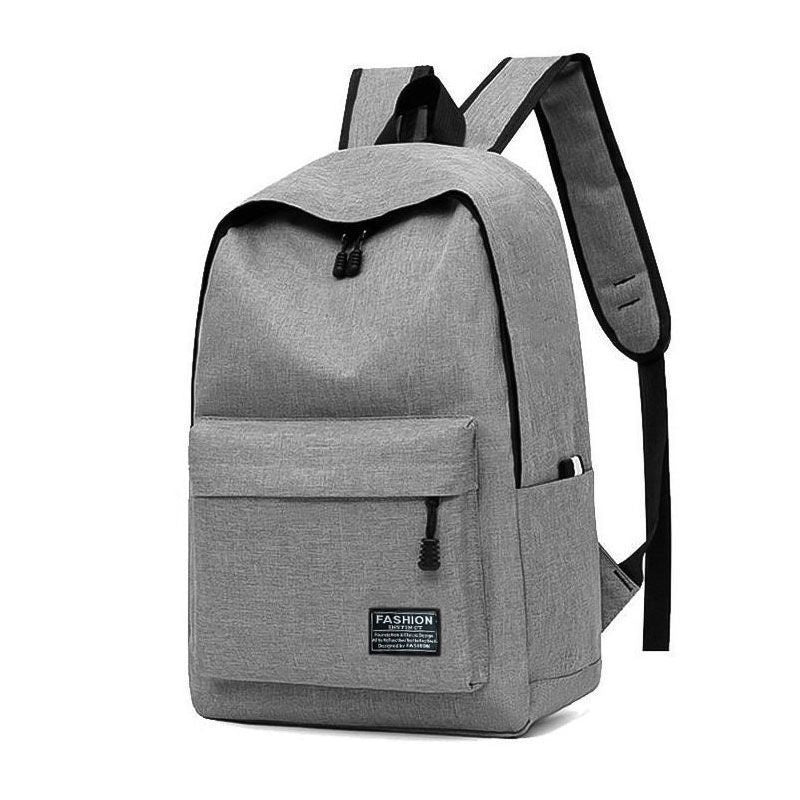 Cross-Border Large Capacity Casual Simple Oxford Cloth Backpack Korean Style Backpack Middle School Student Travel Laptop Bag