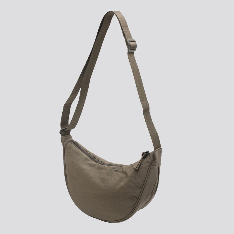 ANRMVS UJIA Dumpling Bag Crossbody Bag Cash Fashion Trend Underarm Bag Shoulder Bag Nylon Cloth Internet Hot