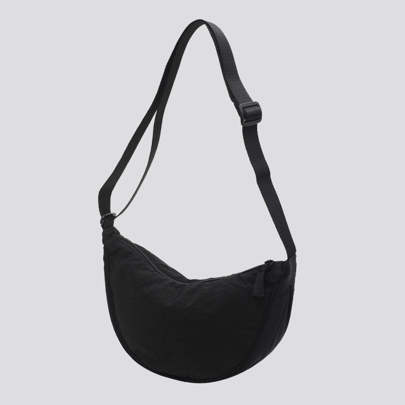 ANRMVS UJIA Dumpling Bag Crossbody Bag Cash Fashion Trend Underarm Bag Shoulder Bag Nylon Cloth Internet Hot