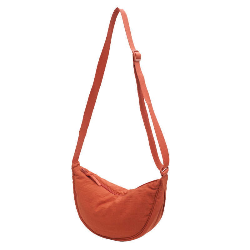 ANRMVS UJIA Dumpling Bag Crossbody Bag Cash Fashion Trend Underarm Bag Shoulder Bag Nylon Cloth Internet Hot