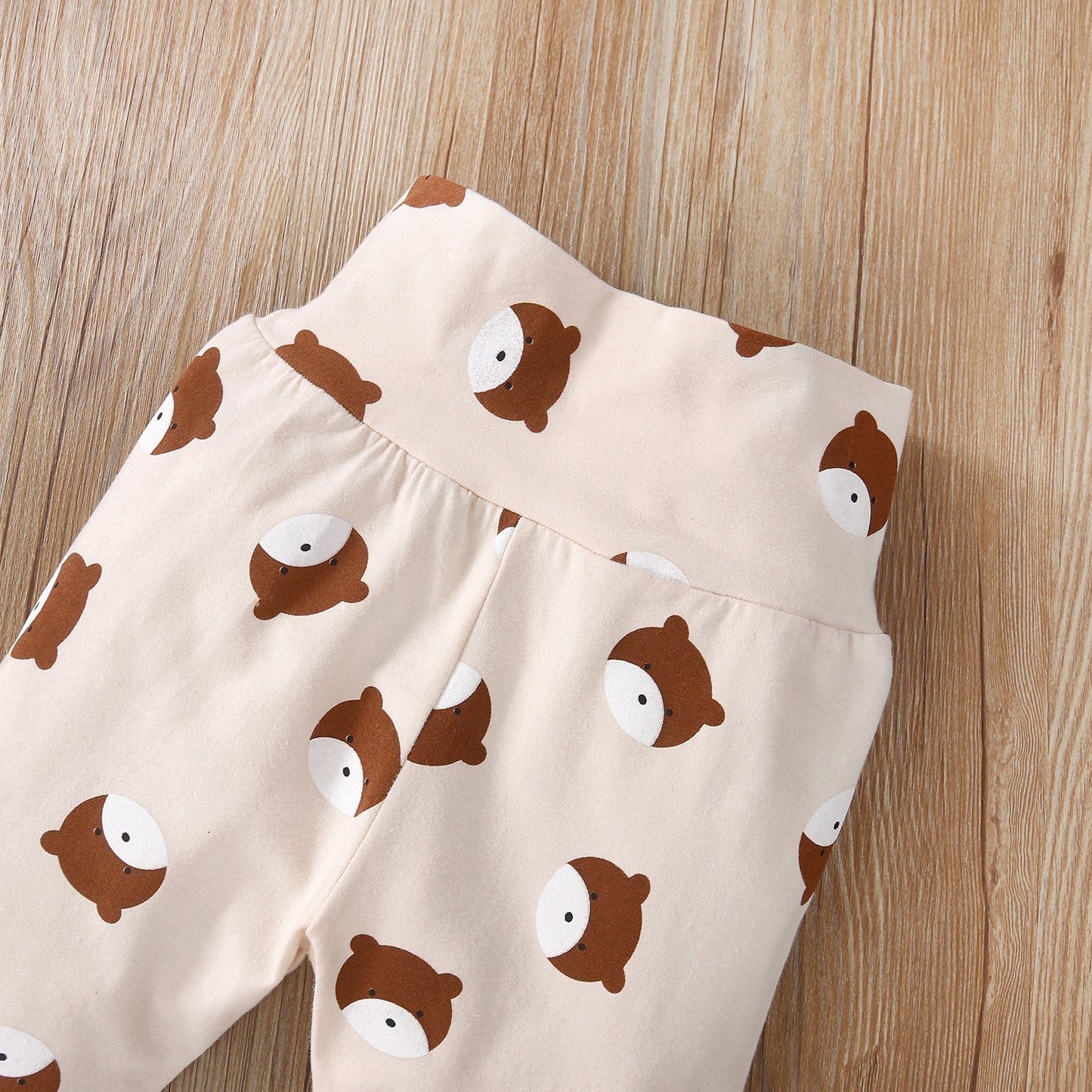 ANTMVS Factory Direct Sales Bohemian Boys and Girls Long Sleeve Bear Rompers Jumpsuit Suit Cross Border Hot Sale