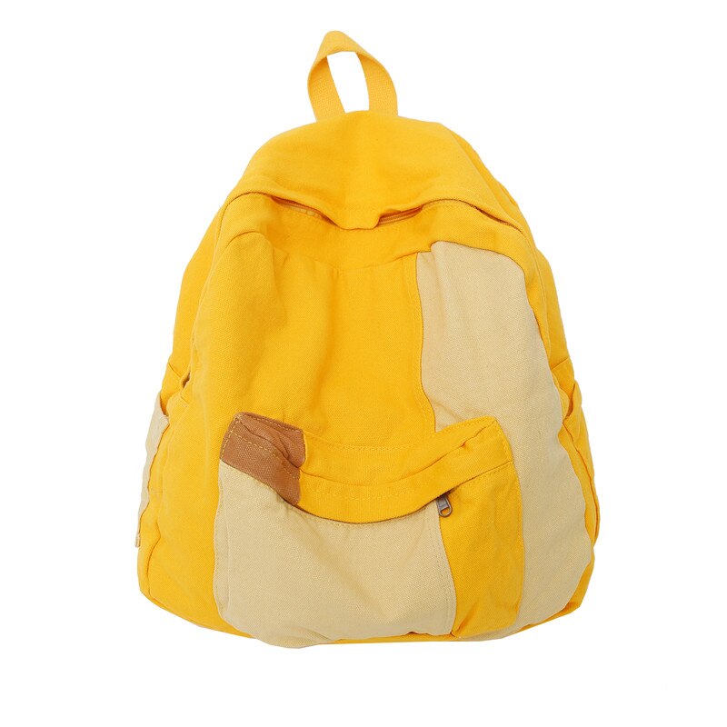 Antmvs Antmvs Fashion Panelled Women Backpack Canvas Kawaii Girl Travel Book Bags College Lady Laptop Backpacks Cute Travel Rucksack Schoolbag