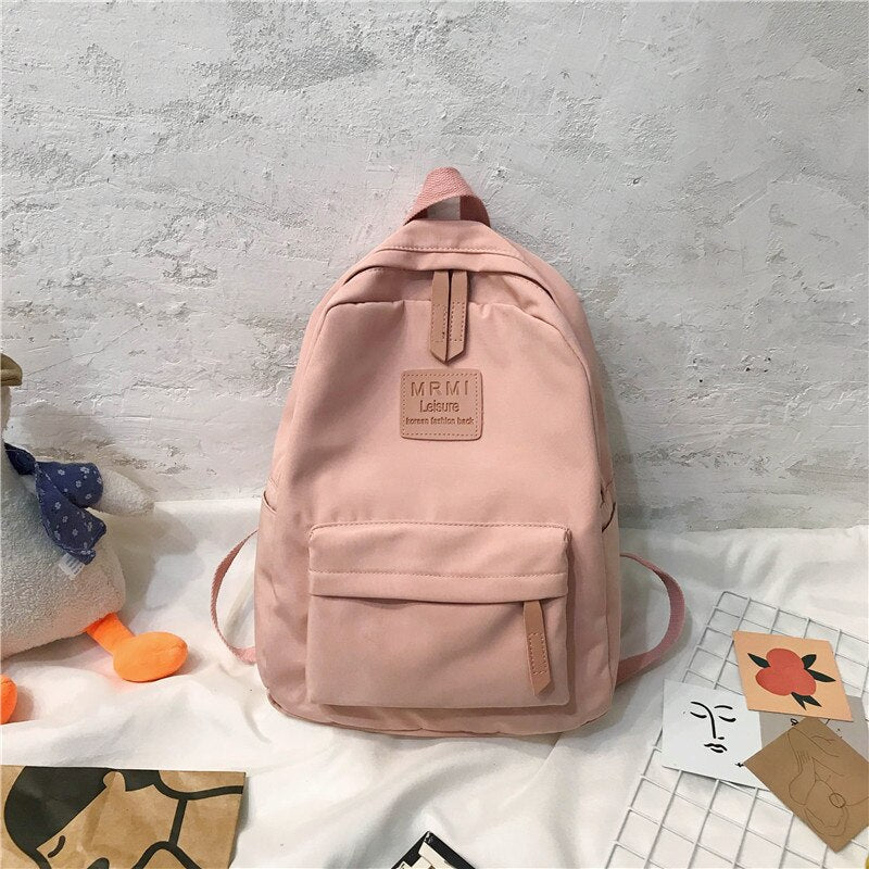 Antmvs Antmvs Women Backpack Cute Design Schoolbag Female Student Teenage Girl Pink Casual Woman Travel College Style Bookbag