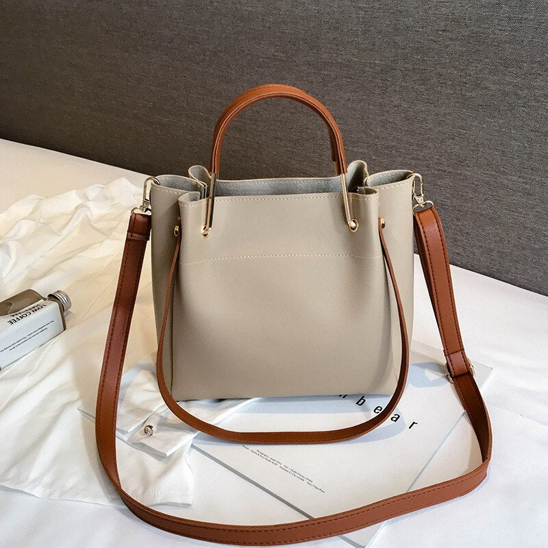 Antmvs Antmvs Bags for Women High Quality Bucket Female Bag Large Capacity Shoulder Bag Fashion Versatile Handbag Simple Crossbody Bag