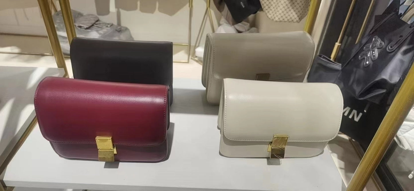 Antmvs Antmvs Women’s Genuine Leather Shoulder Bag Trend Brand Small Square Bags Luxury Designer Handbag Fashion Messenger BagsTofu Bags