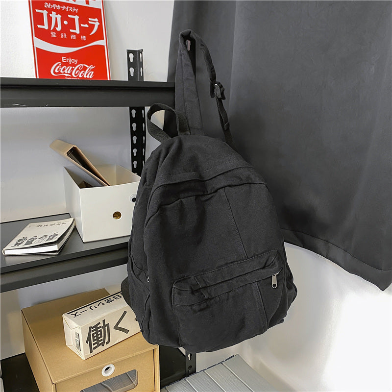 Antmvs Antmvs Fashion Panelled Women Backpack Canvas Kawaii Girl Travel Book Bags College Lady Laptop Backpacks Cute Travel Rucksack Schoolbag