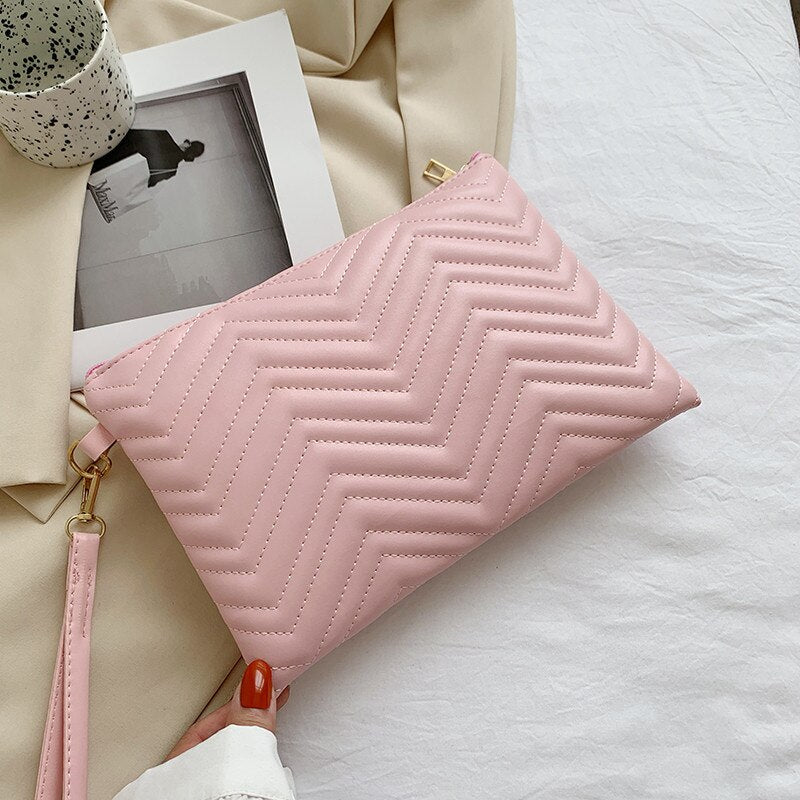 Antmvs Antmvs Popular wave bag female new fashion net red versatile leisure high-grade feeling small square bag with envelope in hand