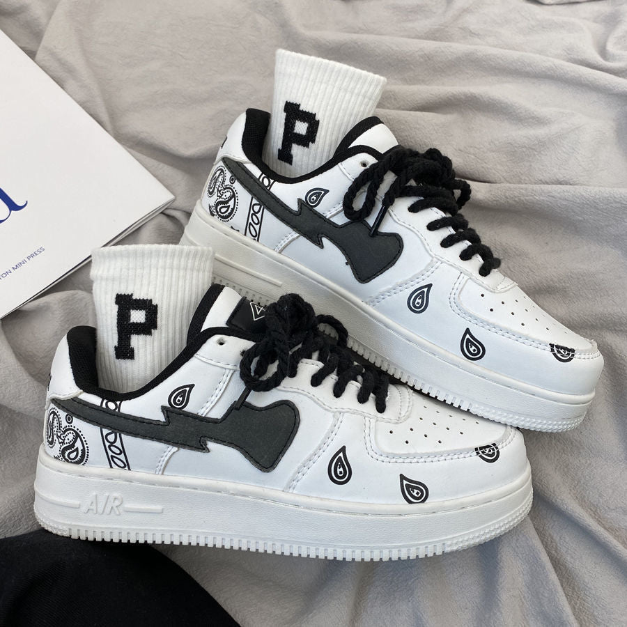 Black Friday Antmvs White Sneakers Women Vulcanized Shoes Fashion Women's Flat Shoes Luxury Couple Sport Shoes Light Comfort Ladies Walking Shoes