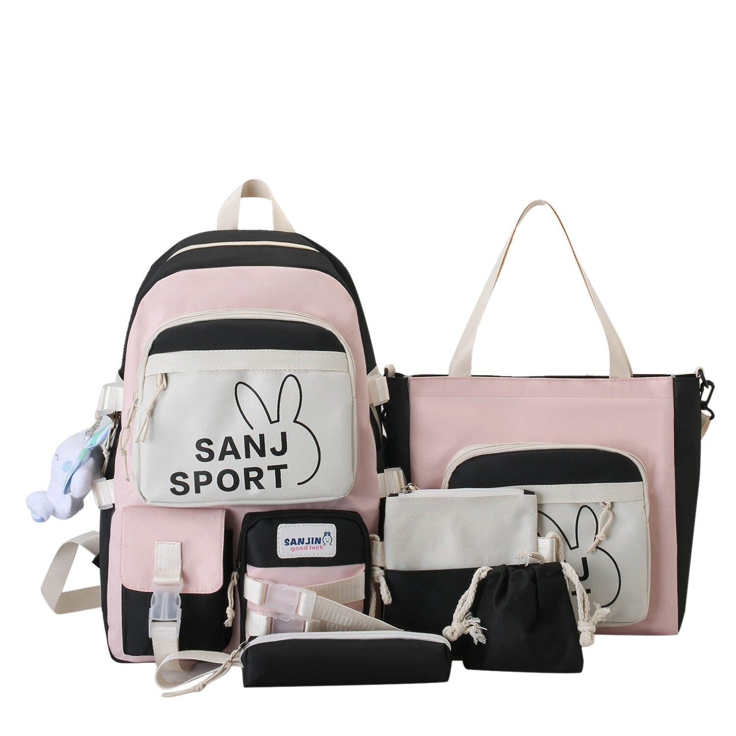 Antmvs Antmvs Women's Bag Fashion Women's Backpack Multi Pocket Casual Bag Large Capacity Travel Bag Student High Quality Backpack