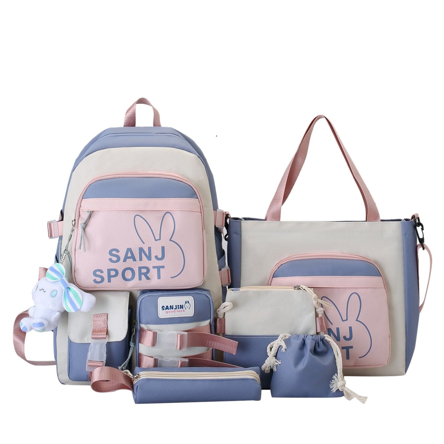 Antmvs Antmvs Women's Bag Fashion Women's Backpack Multi Pocket Casual Bag Large Capacity Travel Bag Student High Quality Backpack