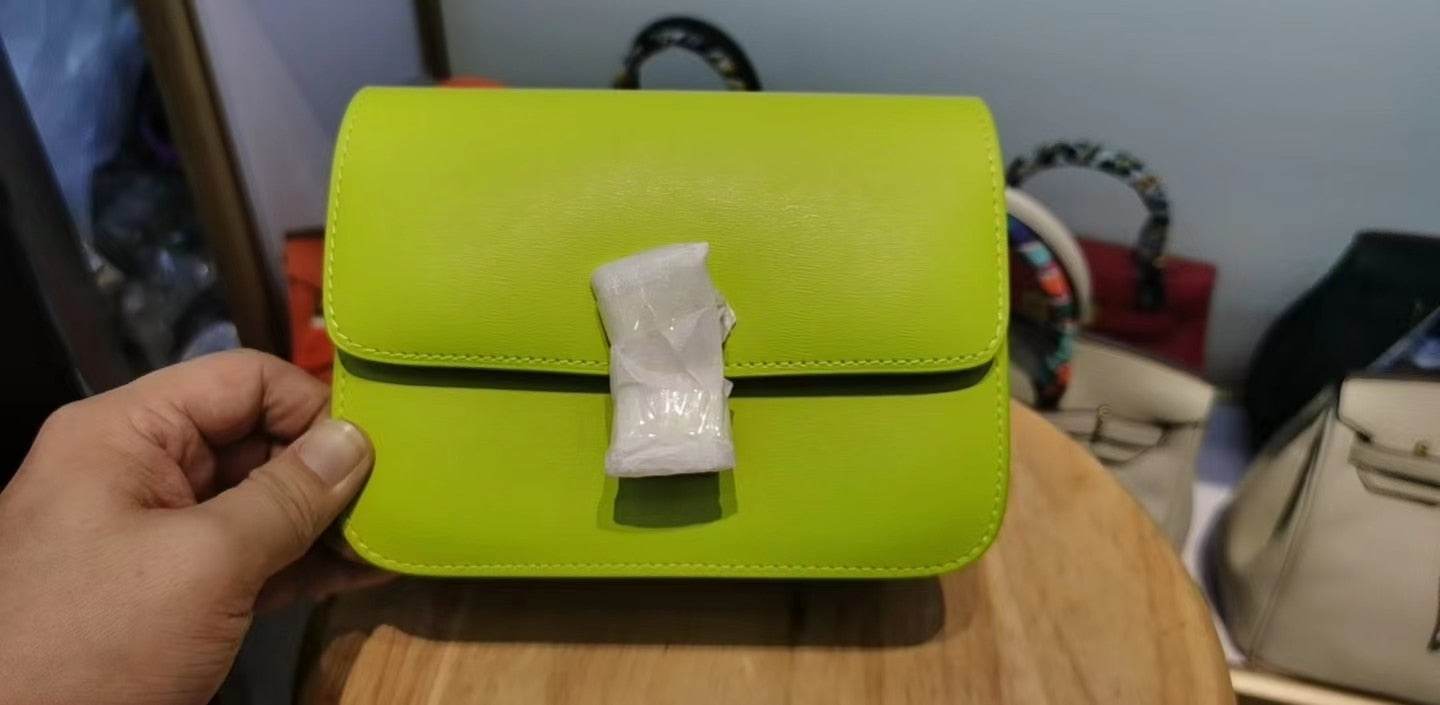 Antmvs Antmvs Women’s Genuine Leather Shoulder Bag Trend Brand Small Square Bags Luxury Designer Handbag Fashion Messenger BagsTofu Bags