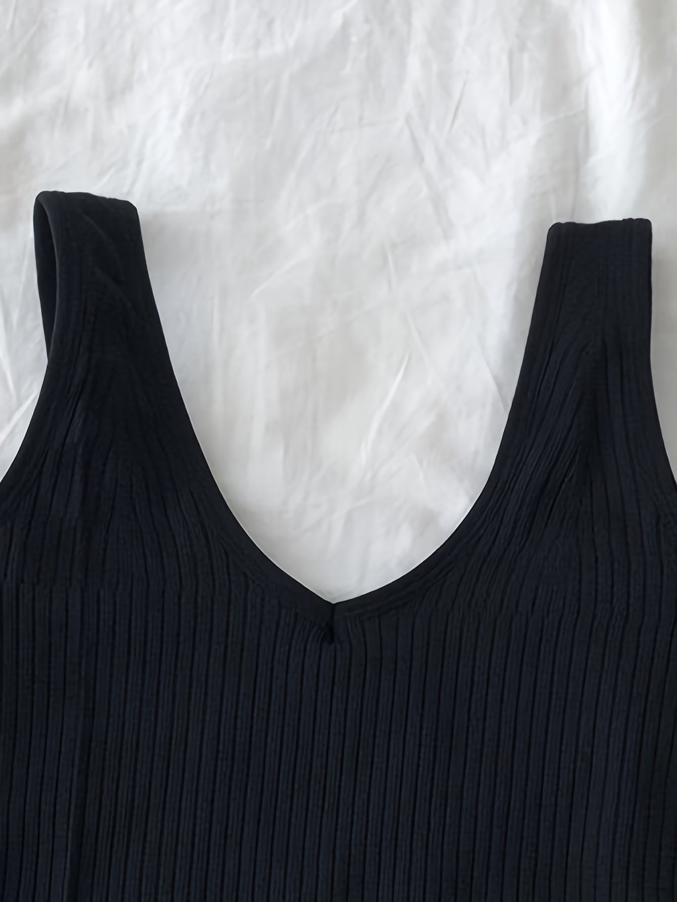 Antmvs Girls Thermal Vest Velvet Thick V-neck Sling Cold-proof Bottoming Thermal Garment For 14-20 Y