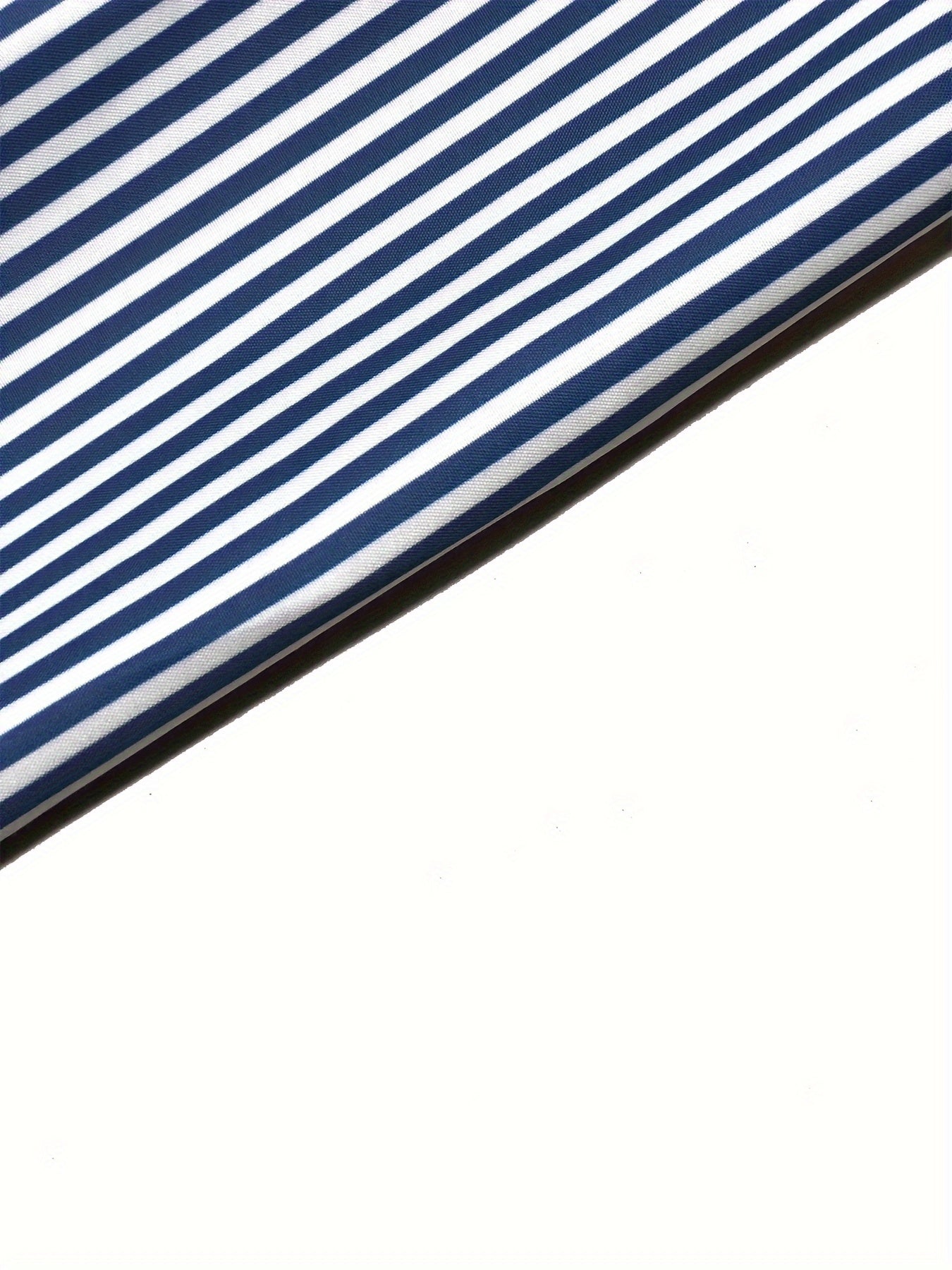 Antmvs Plus Size elegant Blouse, Women's Plus Stripe Print Button Up Long Sleeve Stand Collar Blouse