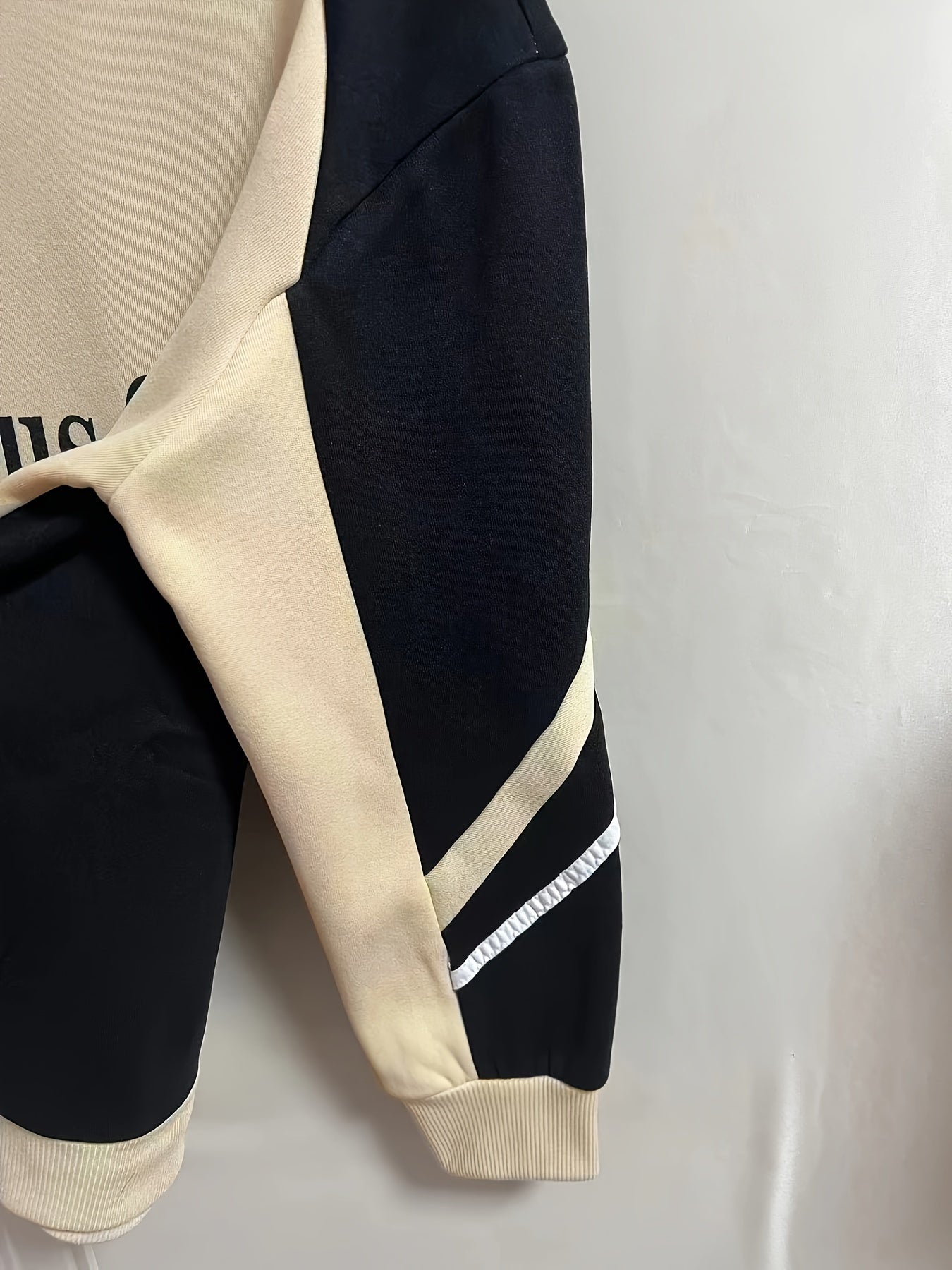 Antmvs Y2K Streetwear Sweatshirt, Casual Raglan Sleeve Crew Neck Sweatshirt For Fall & Winter, Women's Clothing