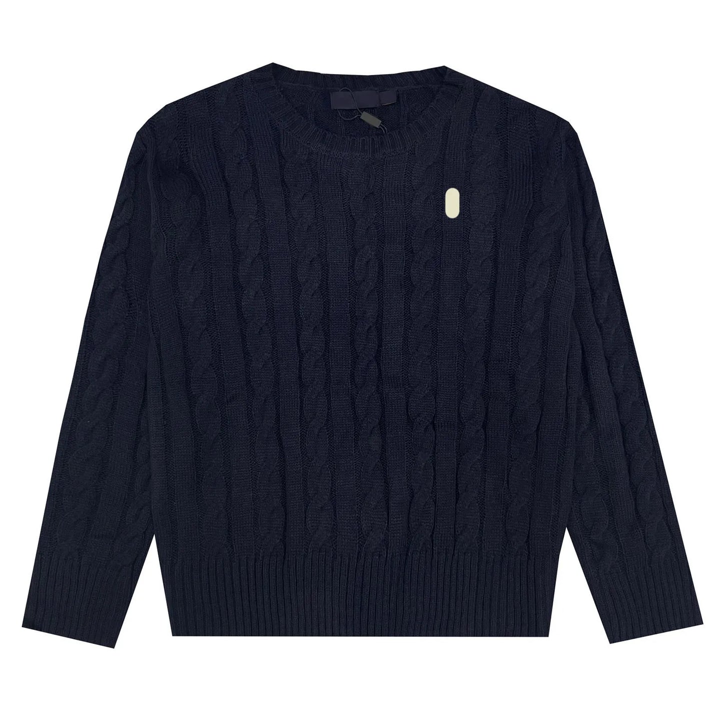 Luxury Autumn and winter Womens sweaters designer casual ralphs round neck long sleeve sweater twist pullover pony embroidery Tops