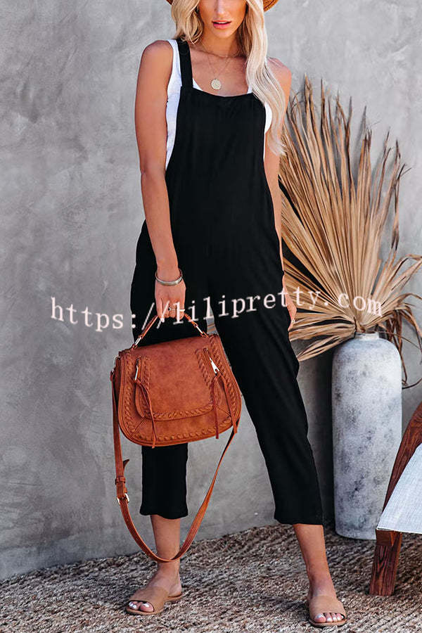 Antmvs Palmer Pocketed Overalls Jumpsuit