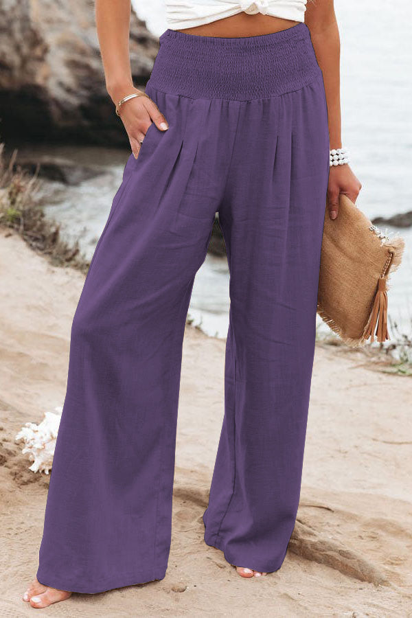 Antmvs Fresh Air Pocketed Smocked Pants