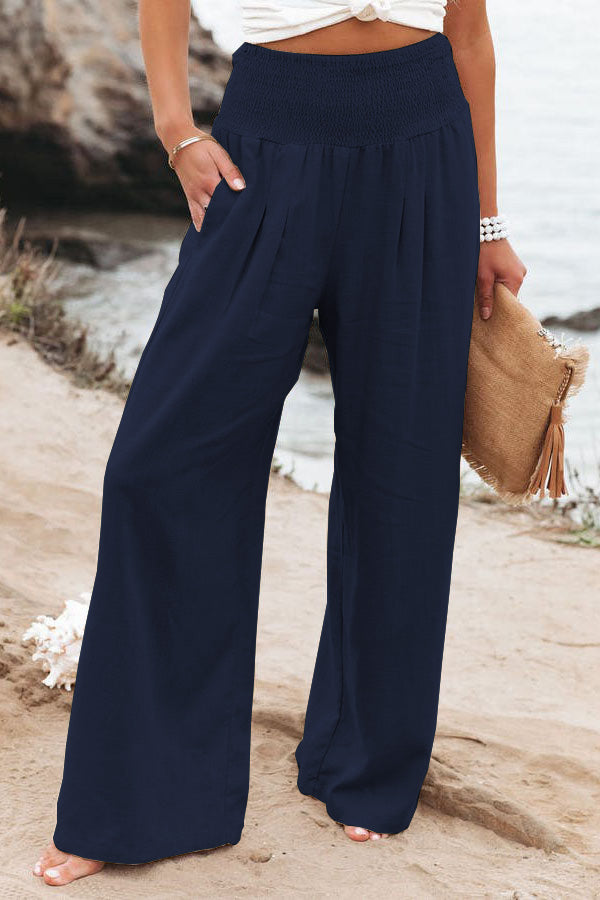 Antmvs Fresh Air Pocketed Smocked Pants