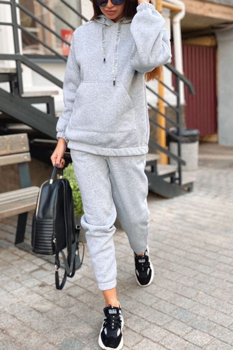 Antmvs Casual Hoodie Two Piece Sets