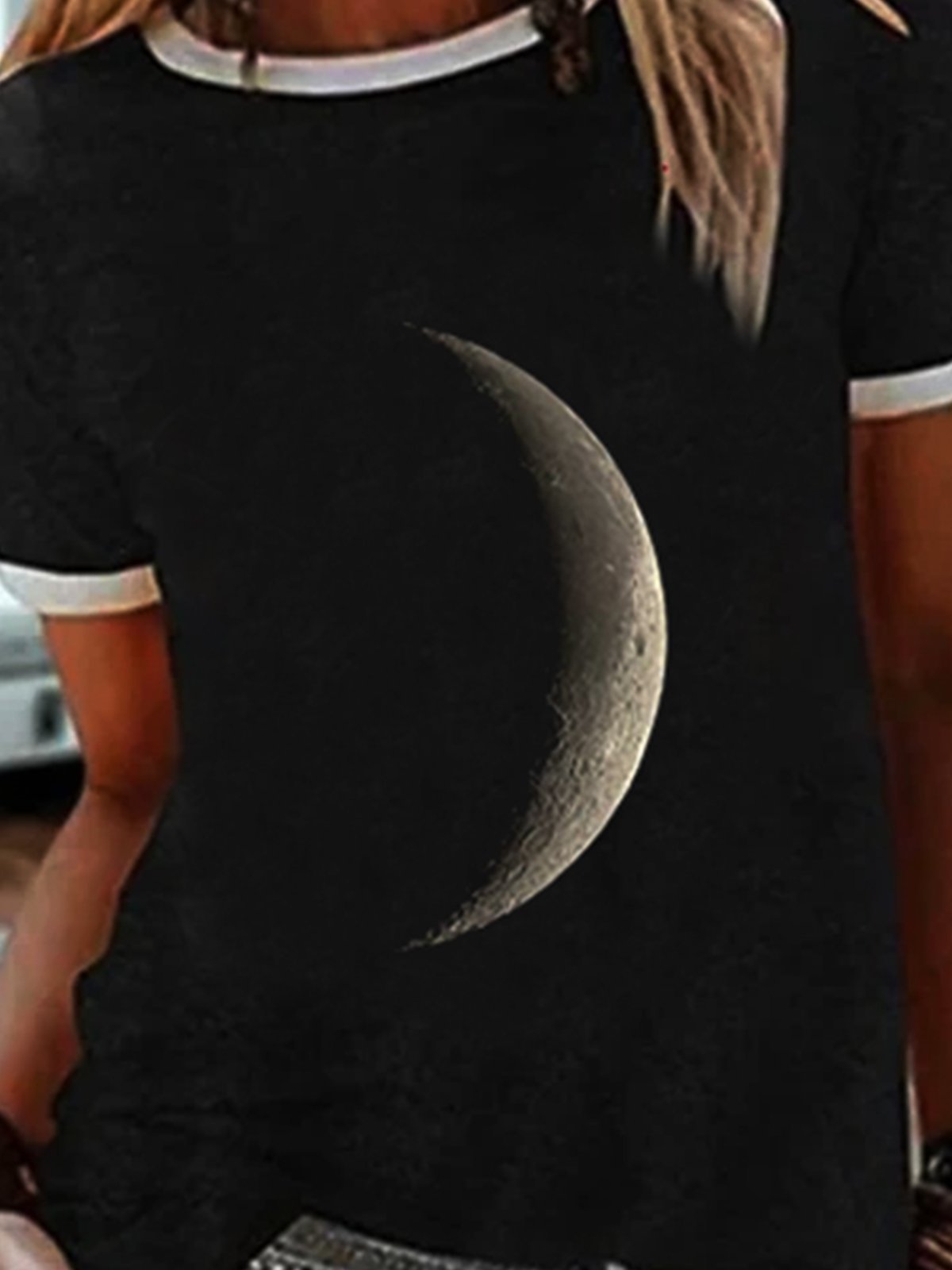 Crew Neck Short Sleeve Casual Shirts & Tops
