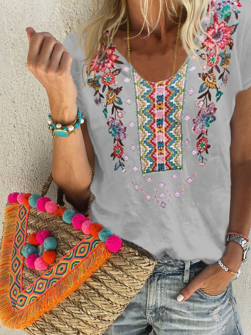 Short Sleeve Holiday Shirts & Tops