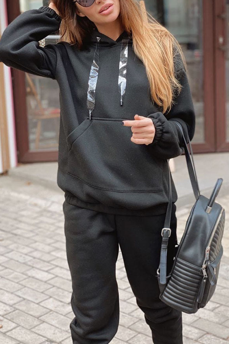 Antmvs Casual Hoodie Two Piece Sets