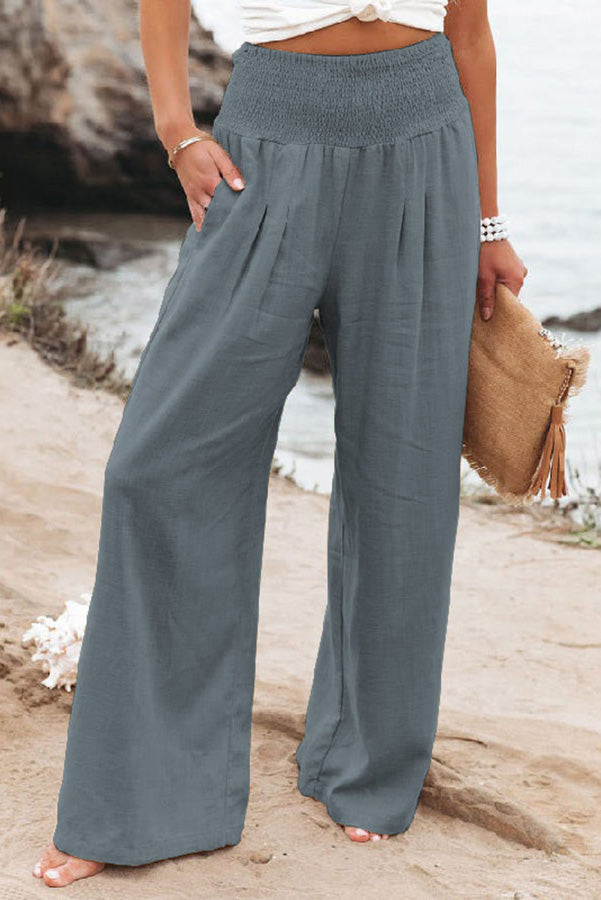 Antmvs Fresh Air Pocketed Smocked Pants