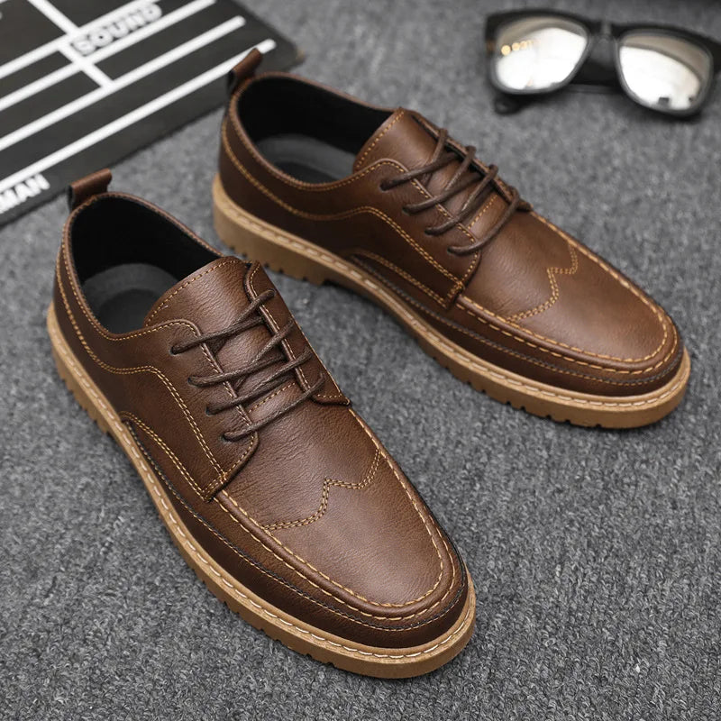 antmvs-Spring New Bullock Men Classic Business Formal Shoes Men Oxford Shoes Men Dress Shoes Business Formal Shoes Man