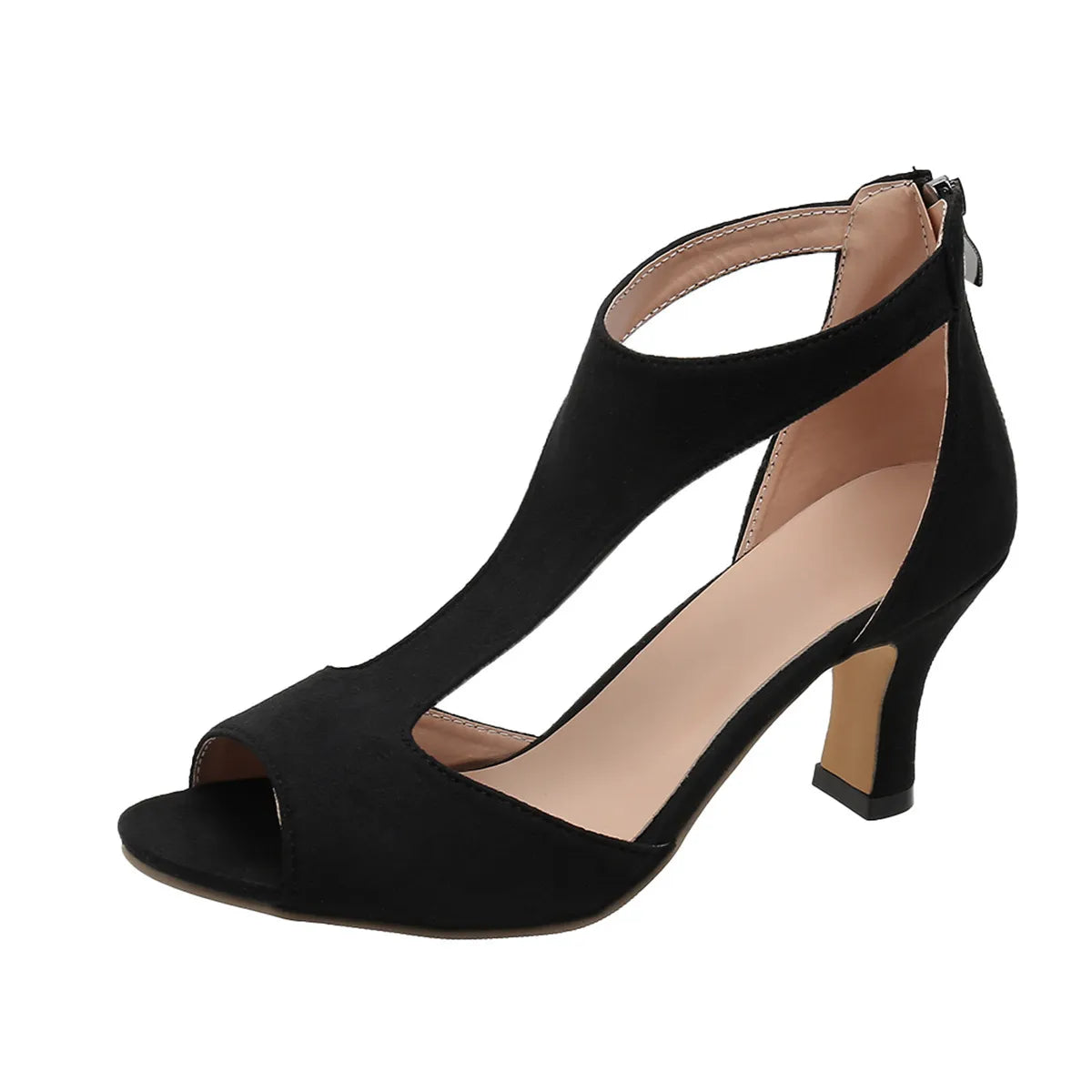 antmvs-Performance Latin Dance Shoes for Women High Heel 6cm Wedding Party Ballroom Rubber Sole Sexy Sandals fall Free Shipping
