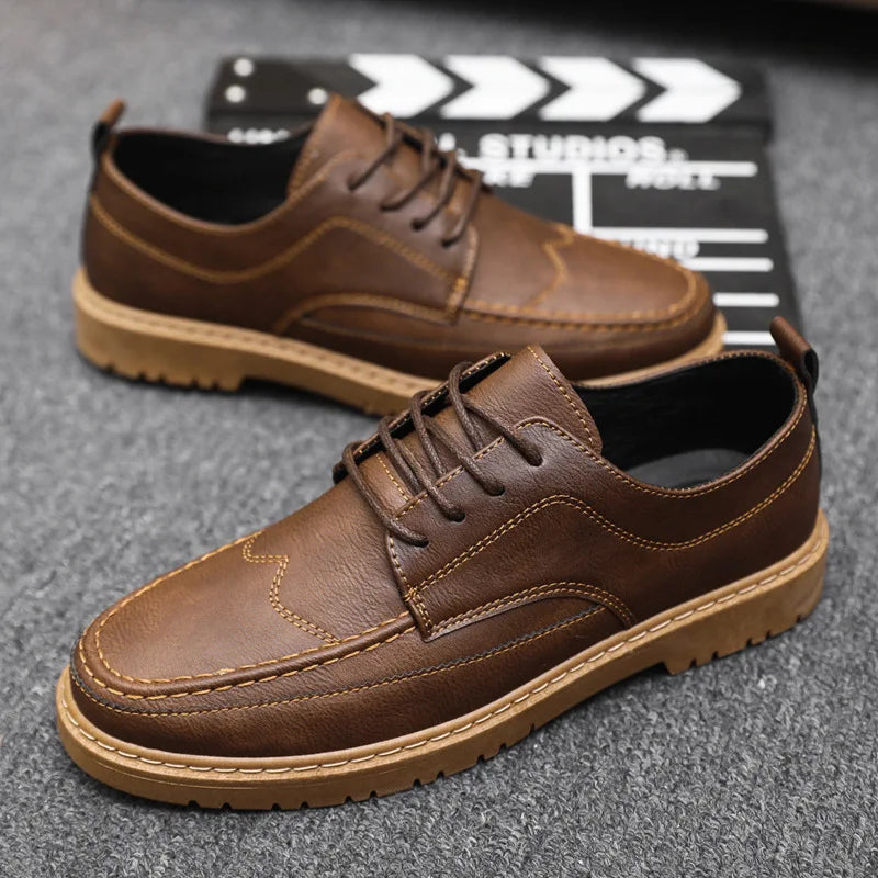 antmvs-Spring New Bullock Men Classic Business Formal Shoes Men Oxford Shoes Men Dress Shoes Business Formal Shoes Man