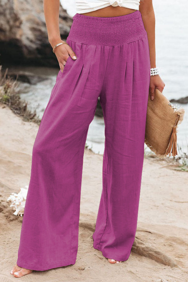 Antmvs Fresh Air Pocketed Smocked Pants