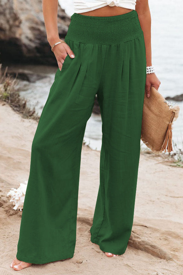 Antmvs Fresh Air Pocketed Smocked Pants