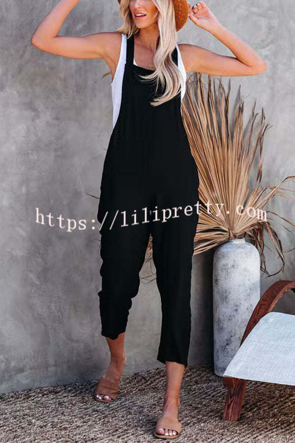 Antmvs Palmer Pocketed Overalls Jumpsuit