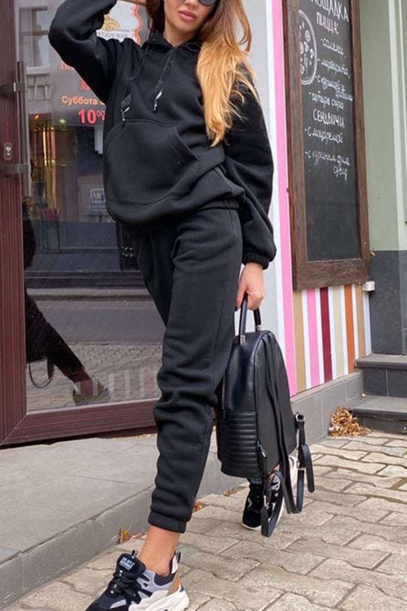 Antmvs Casual Hoodie Two Piece Sets