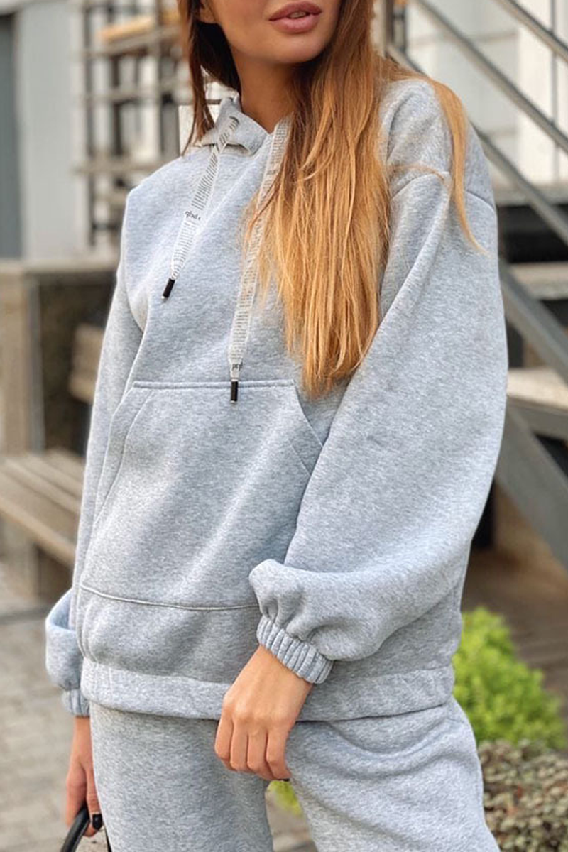 Antmvs Casual Hoodie Two Piece Sets